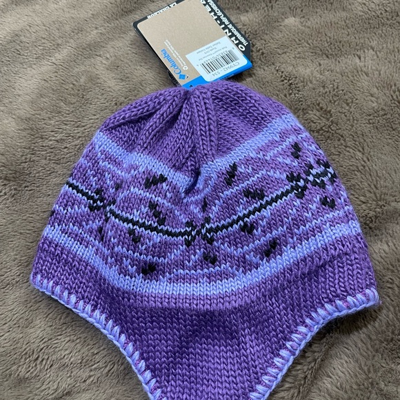 Columbia Youth O/S Peak Ascent Peruvian Hat - Picture 4 of 11